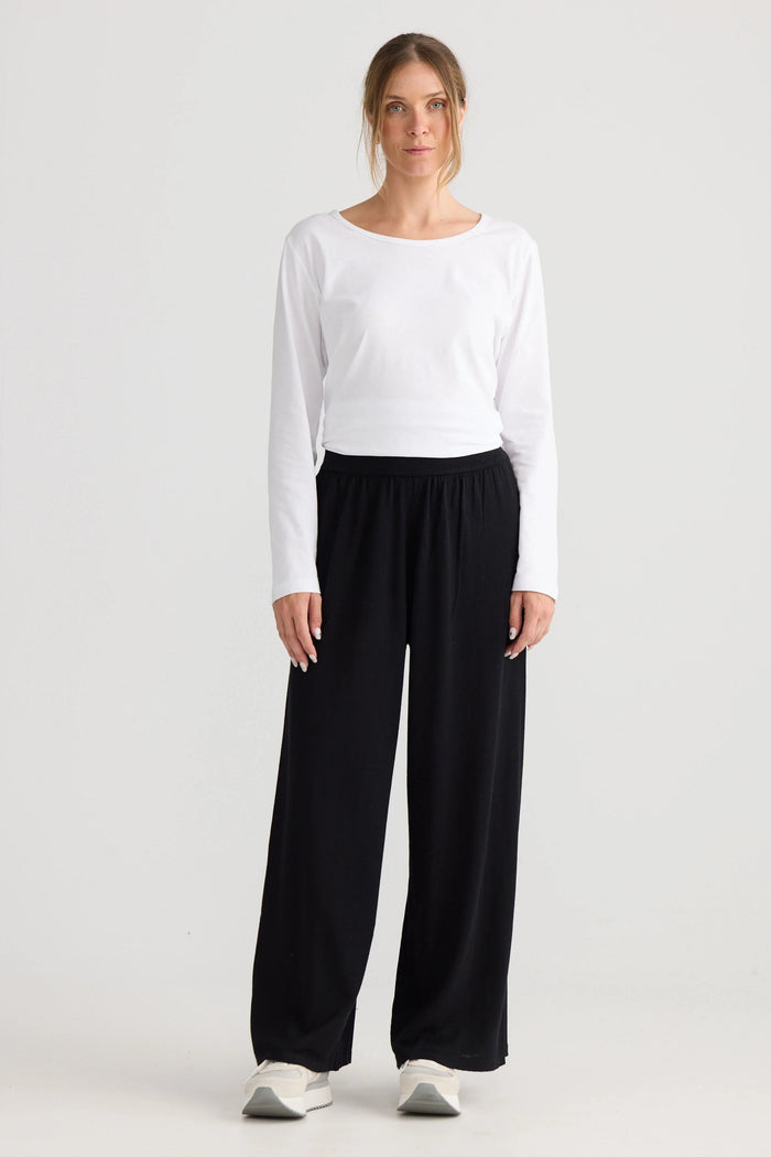 Stillness Knit Pant | Black