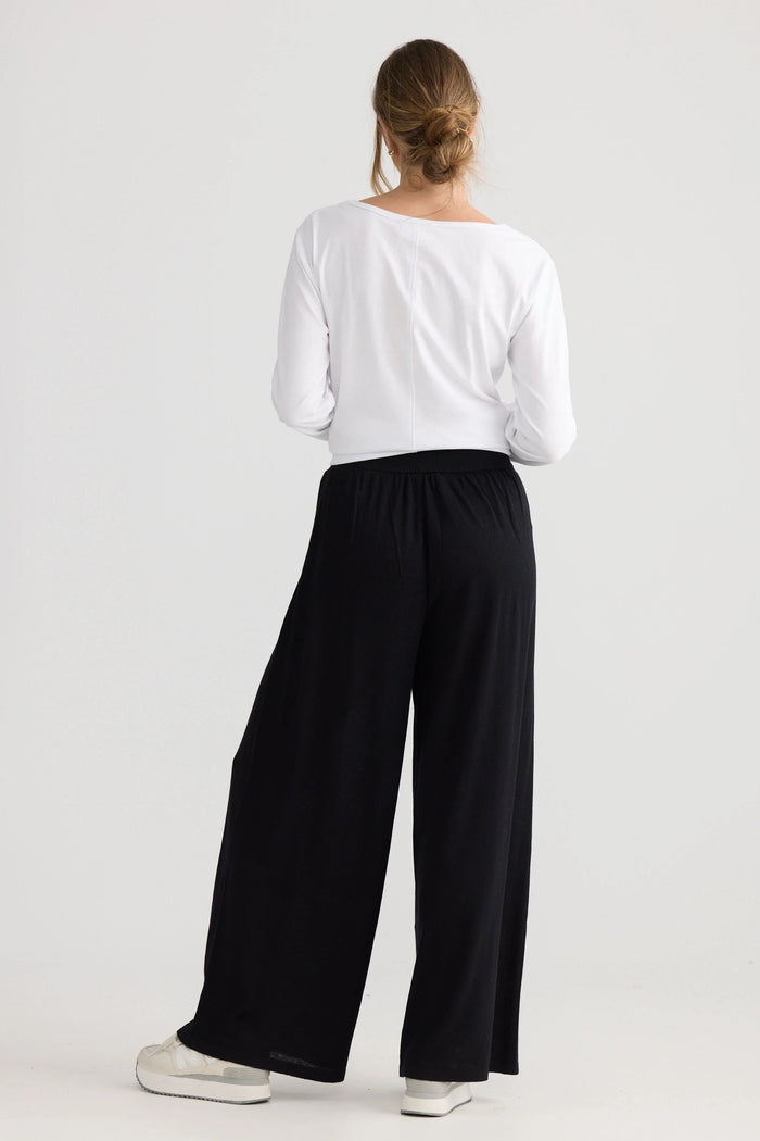 Stillness Knit Pant | Black