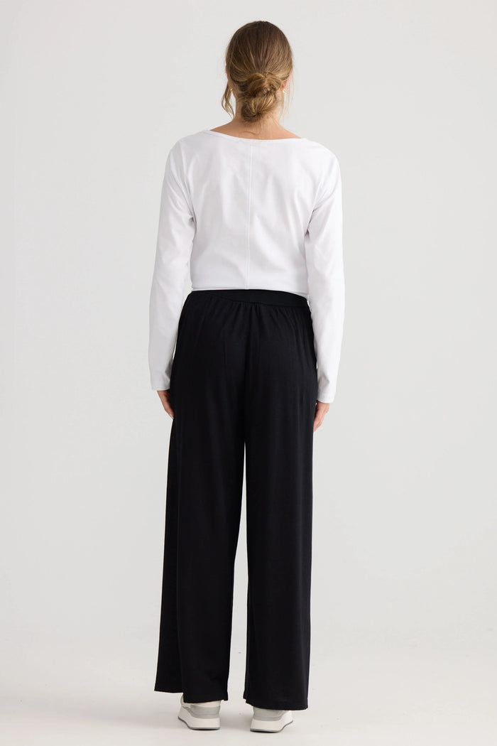 Stillness Knit Pant | Black