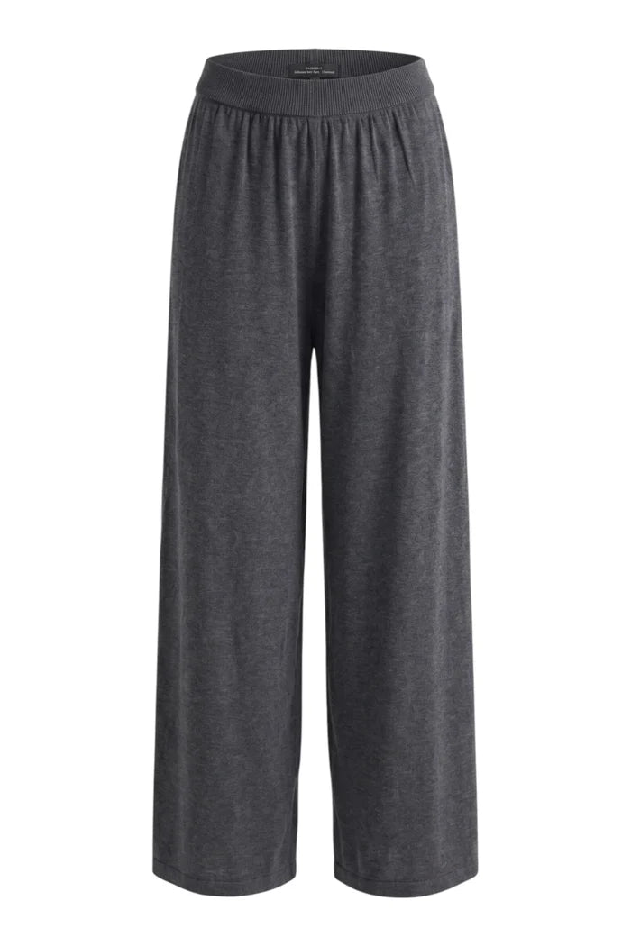 Stillness Knit Pant | Charcoal