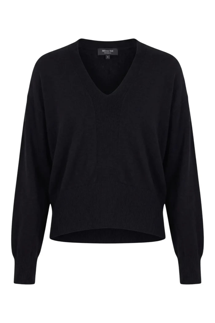 Stillness Knit Pullover | Black