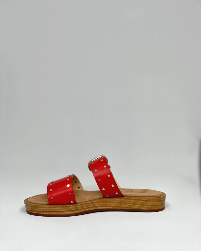 Stud Slides in Red
