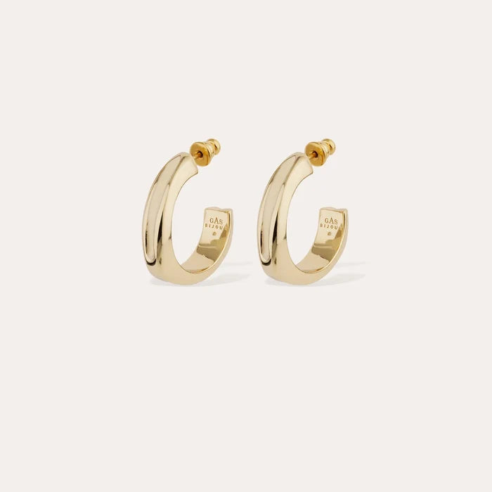 Suerte Hoop Earrings | Ivory