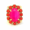 Suki Ring | Electric Pink