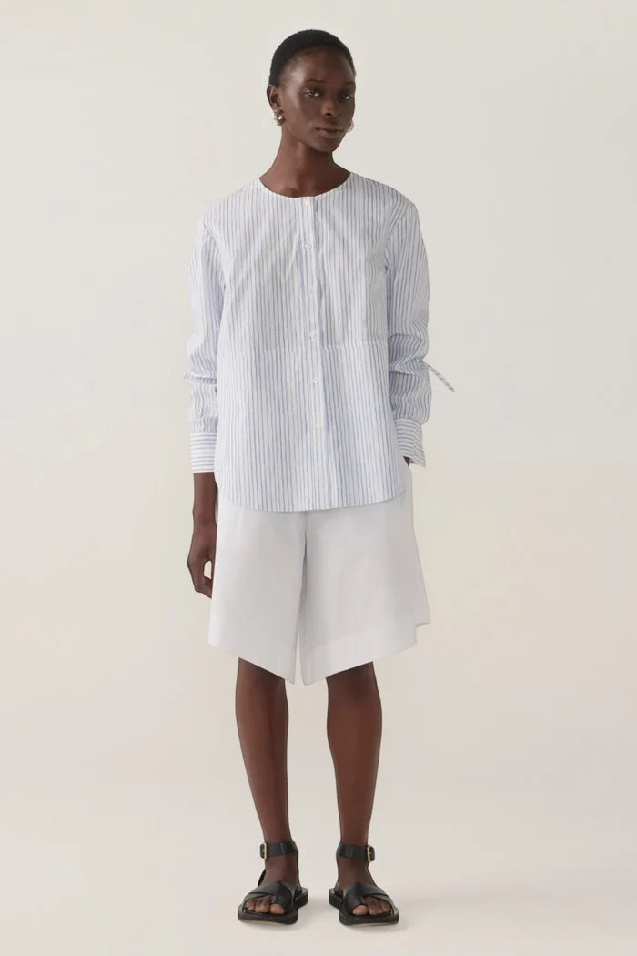 Summer Short | White Poplin