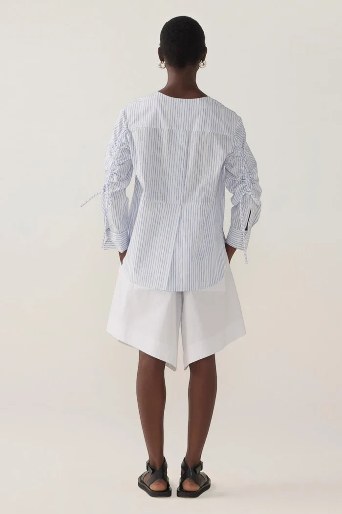 Summer Short | White Poplin