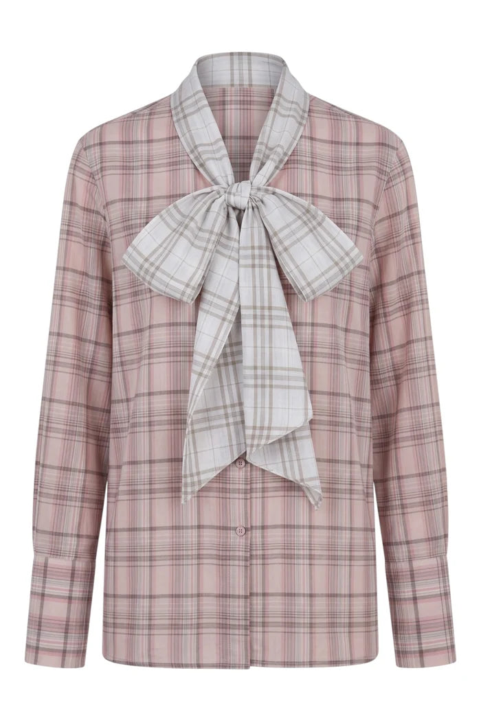 Swiftly Blouse | Pink/Blue