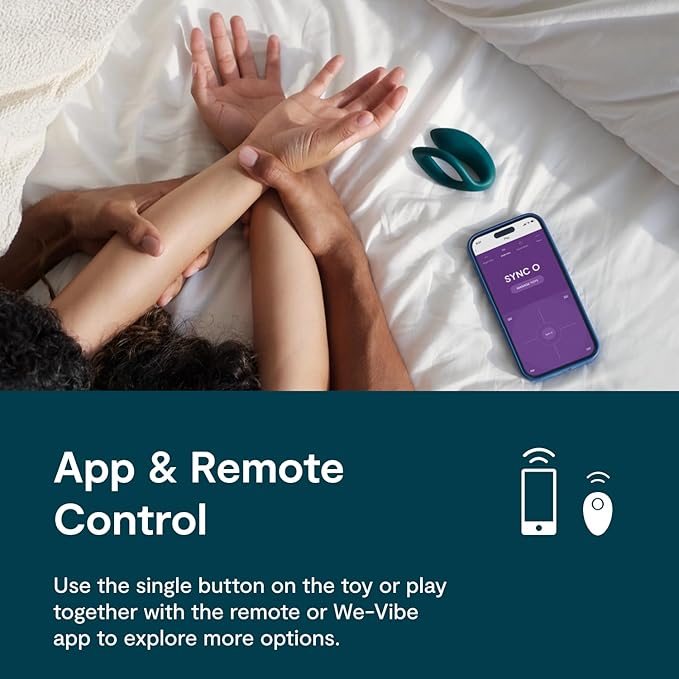 Sync O by We-Vibe in Petrol Green