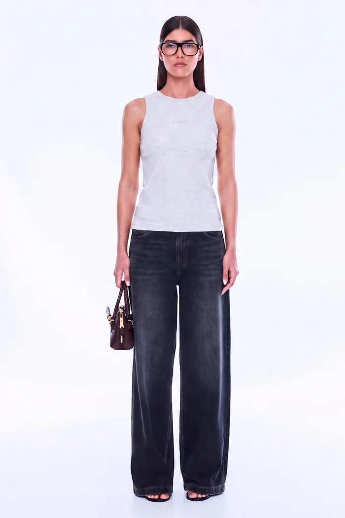 Celine Tank | Oat Marle