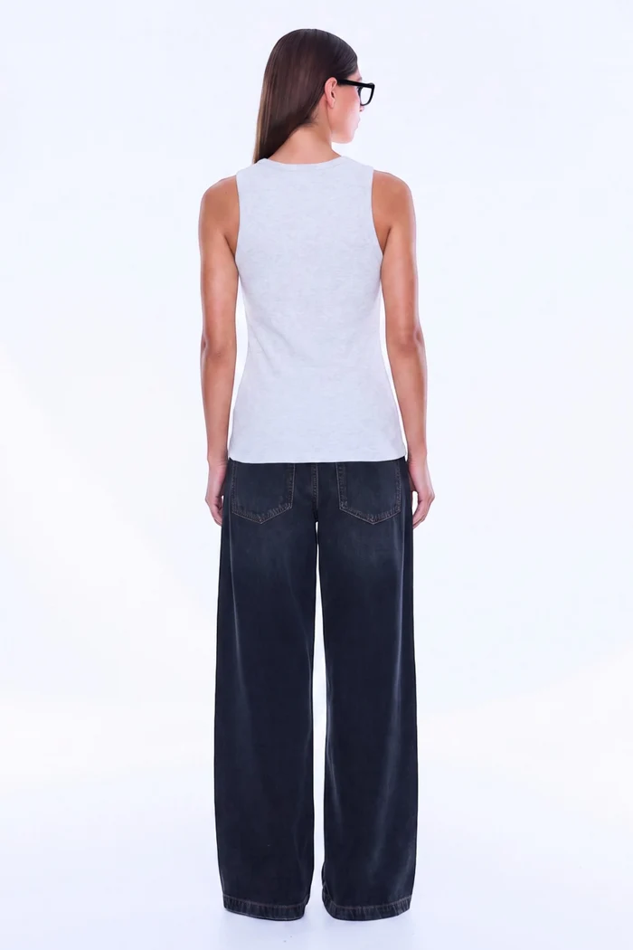 Celine Tank | Oat Marle