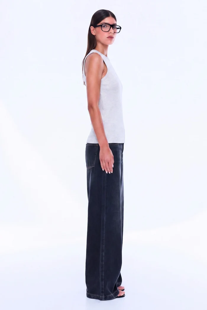 Celine Tank | Oat Marle