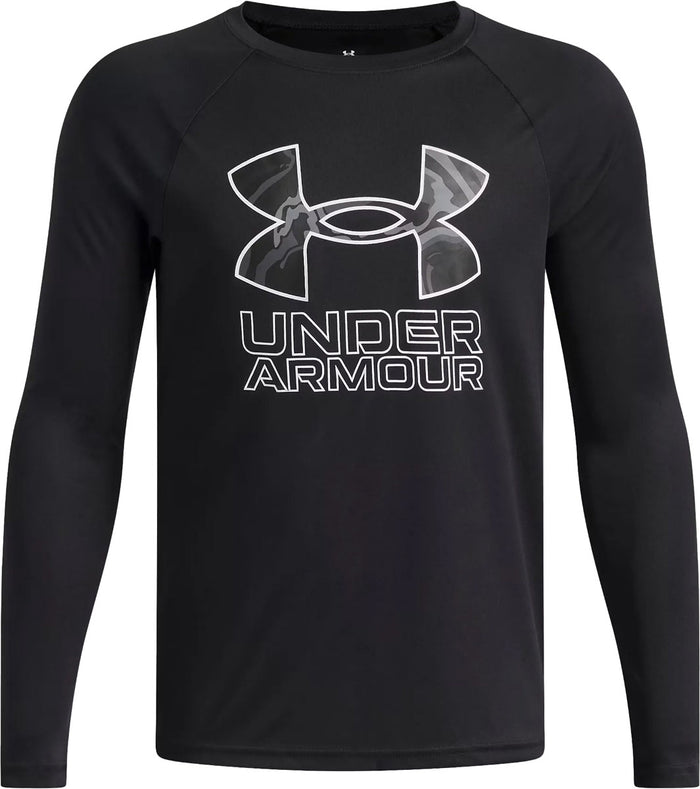 Tech Hybrid Long Sleeve T-Shirt - Boys'