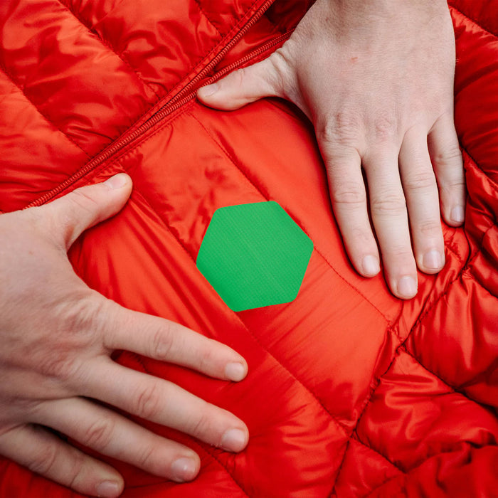 Tenacious Hex Repair Patches - Green