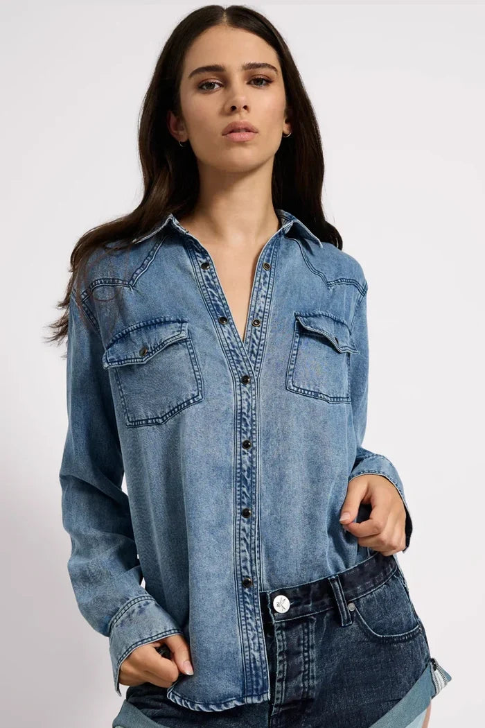 Tencel Western Shirt
