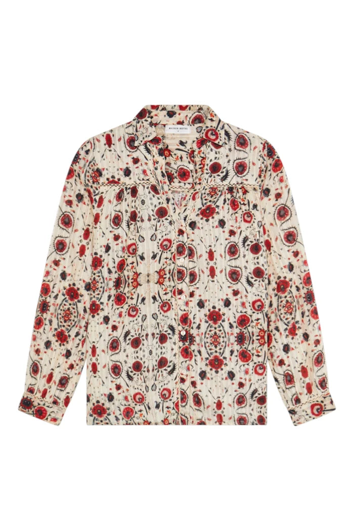 The Amrit Blouse | Coquelicot Coquillage