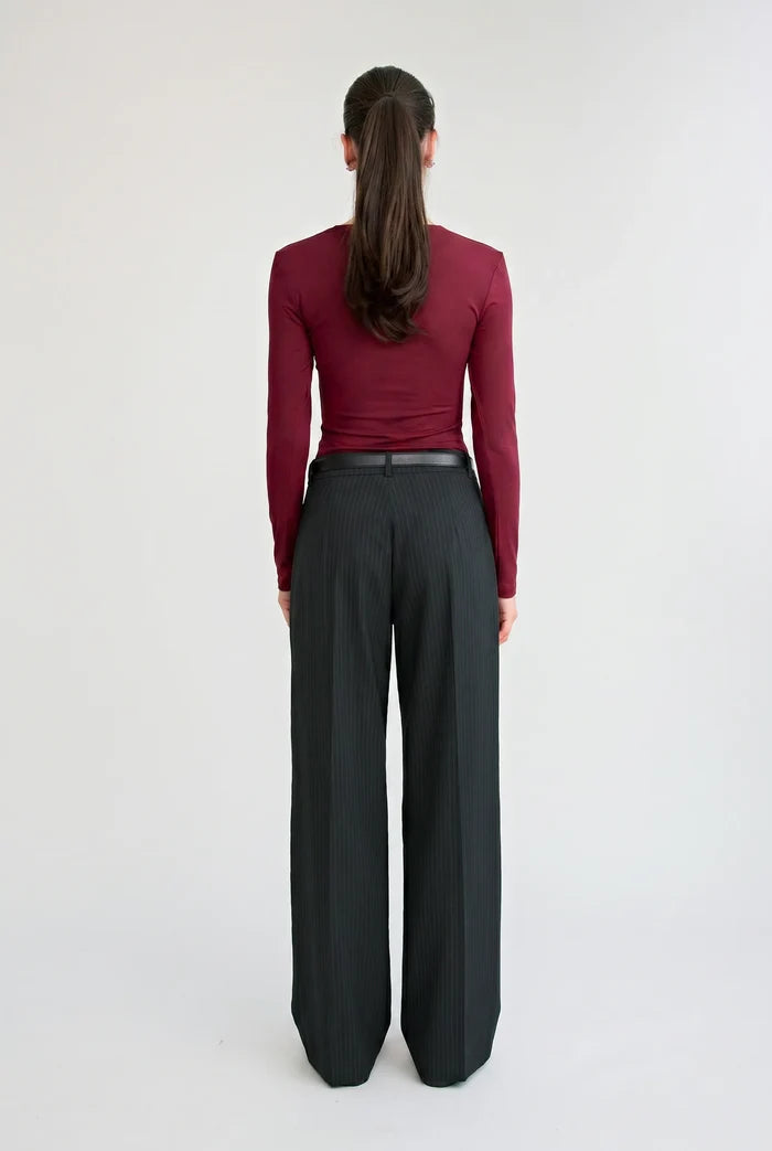 The Eddie Top | Burgundy