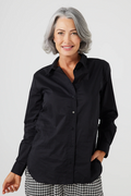 The Lieutenant Shirt in Black