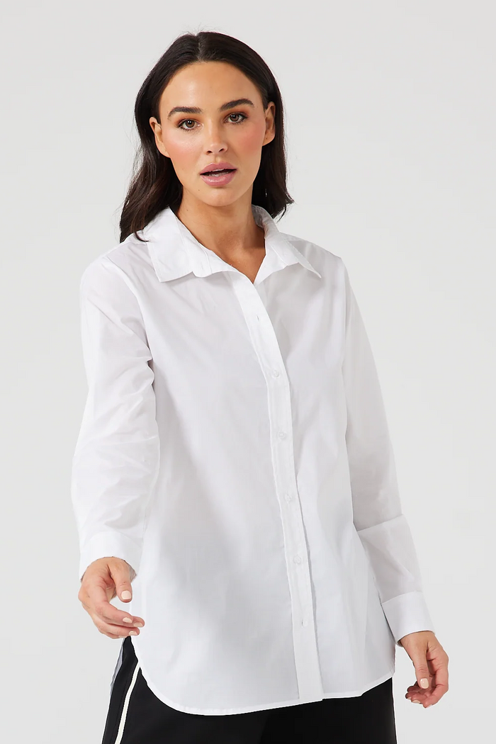 The Lieutenant Shirt in White
