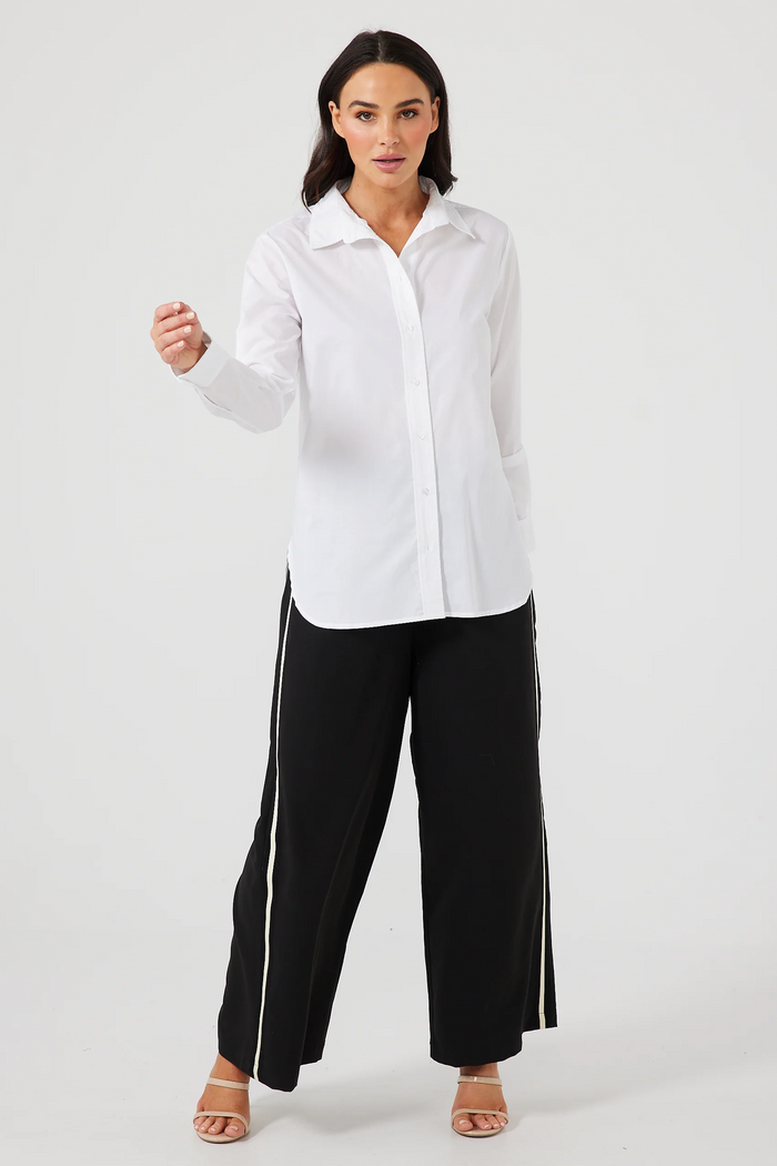 The Lieutenant Shirt in White