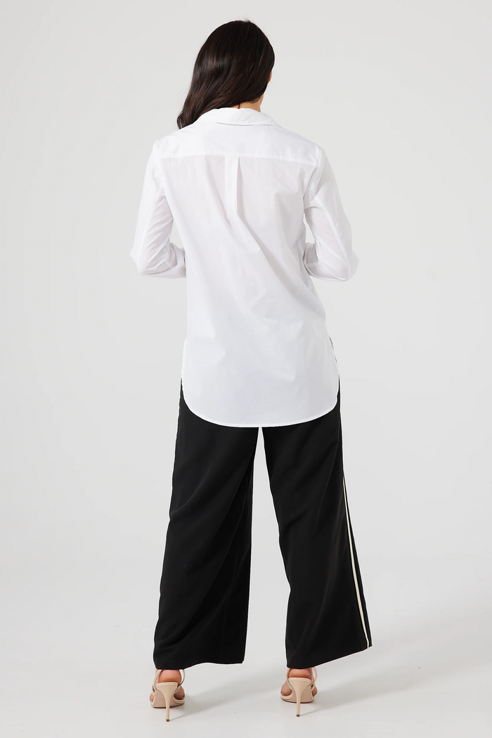 The Lieutenant Shirt in White