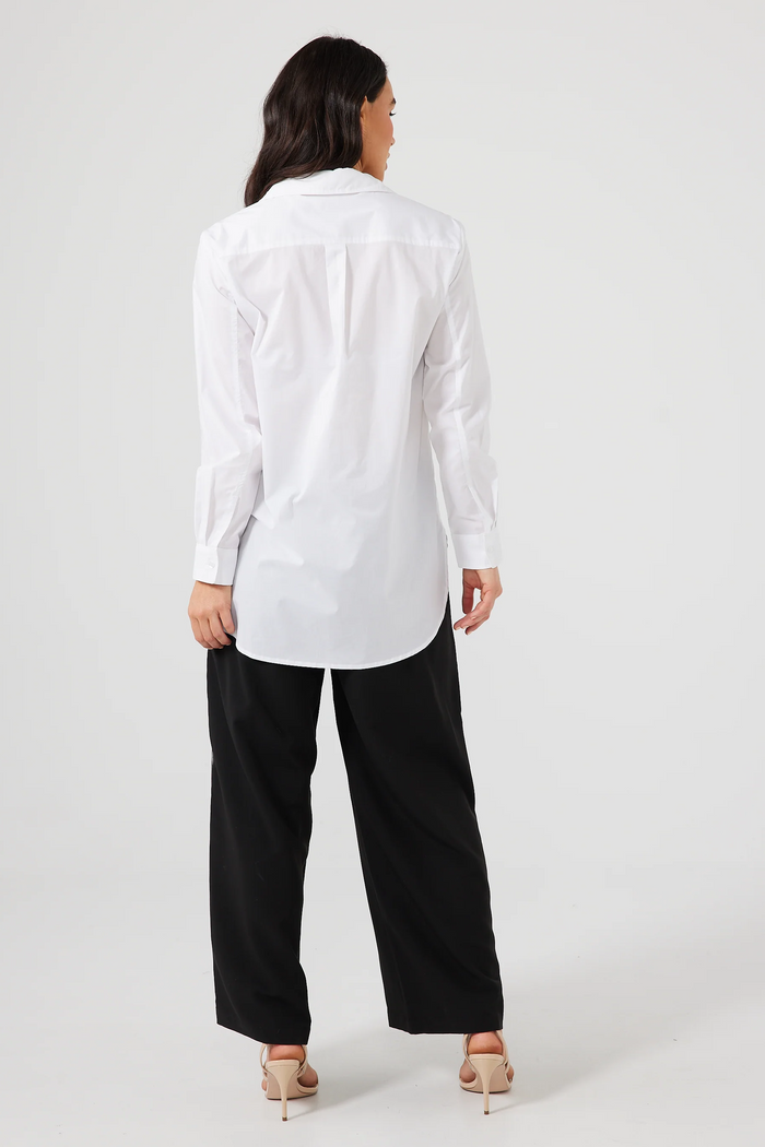 The Lieutenant Shirt in White