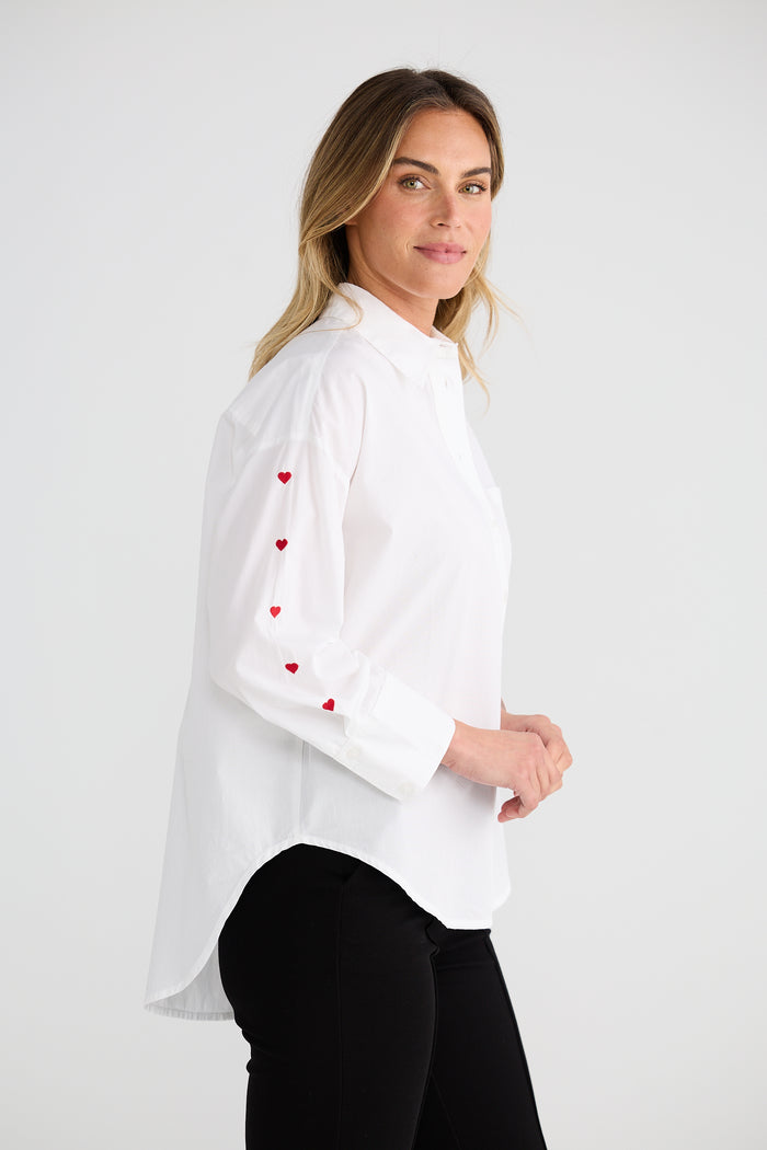 Thea Shirt | White In Love