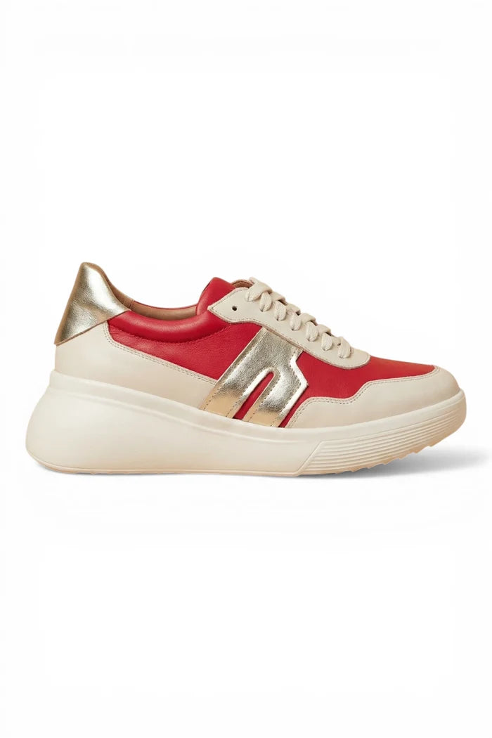 Thomas Sneaker | Cream Rosso