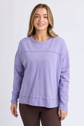 Throw On Tee | Lavender
