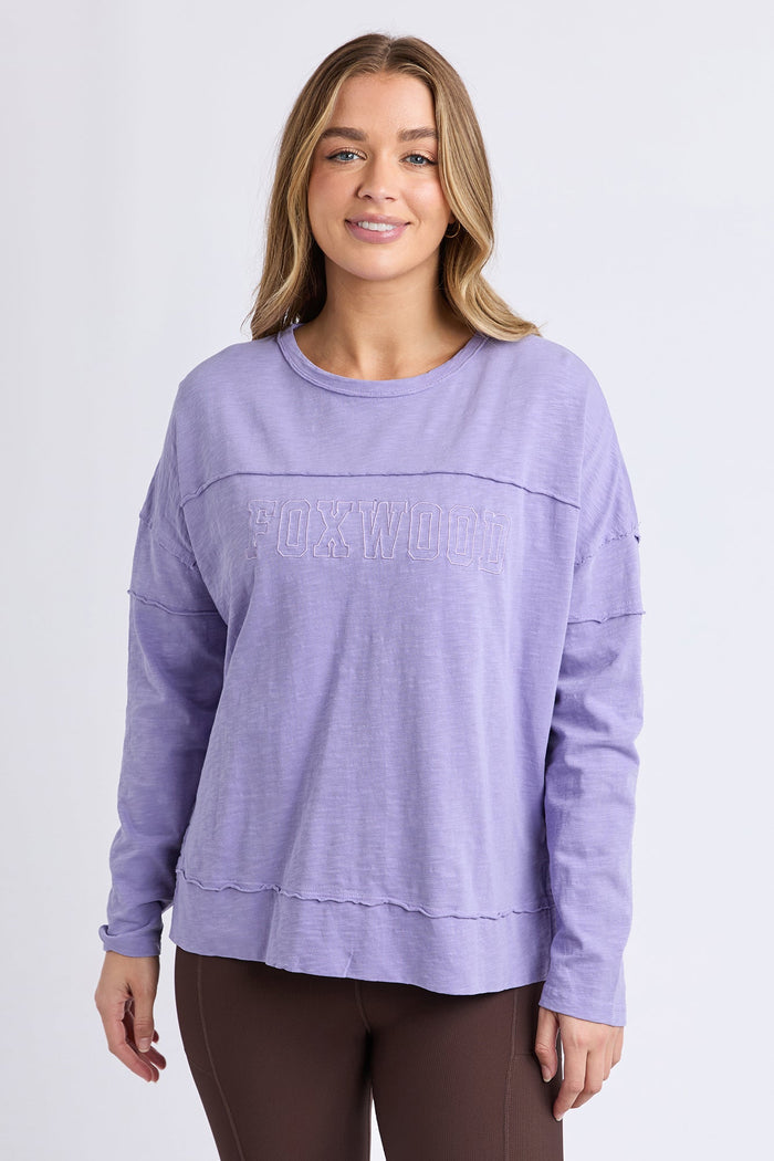 Throw On Tee | Lavender