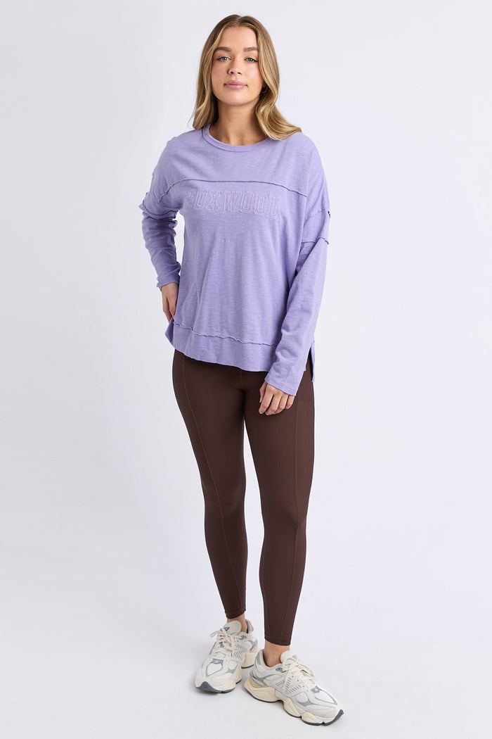Throw On Tee | Lavender