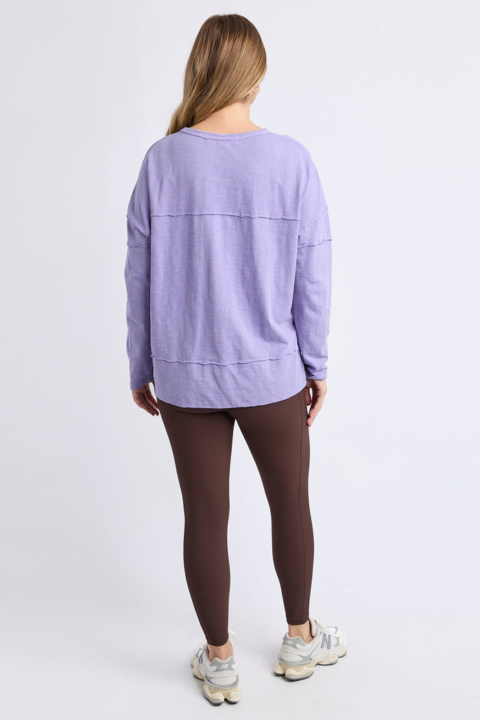 Throw On Tee | Lavender