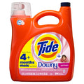 Tide Plus Downy Liquid Laundry Detergent, April Fresh, 146 fl oz, 94 Loads