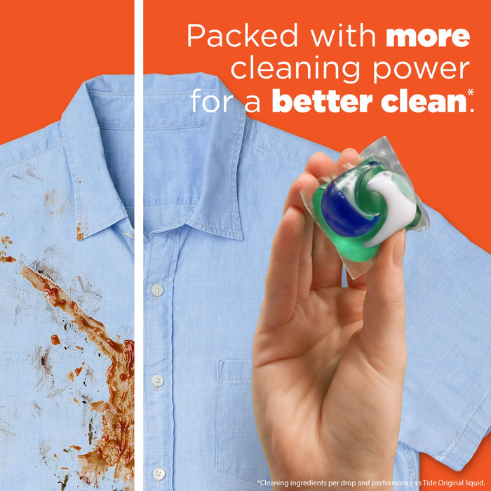 Tide Pods Laundry Detergent Soap Packs, Spring Meadow, 42 Ct