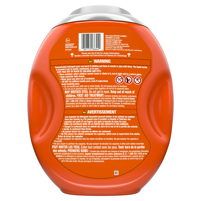 Tide Power Pods Laundry Detergent Soap Packs, Hygienic Clean, Original, 63 Ct