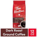 Tim Hortons Dark Roast Ground Coffee, 100% Arabica, 12 oz Bag