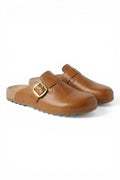 Totty Slide | Tan Burnished