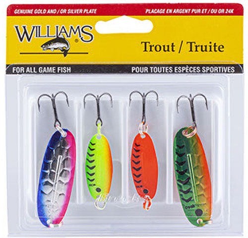 Trout 4 Pack Spoon