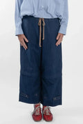 Trucker Jeans | Denim/Tan Stitch