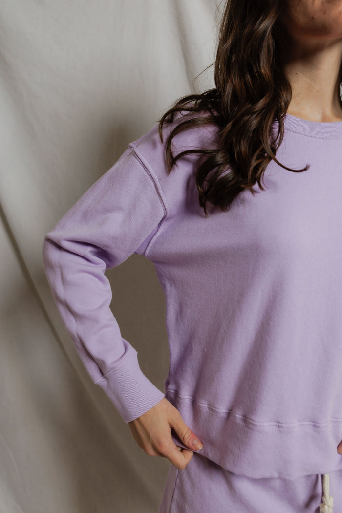 Tyler Sweatshirt | Ultraviolet