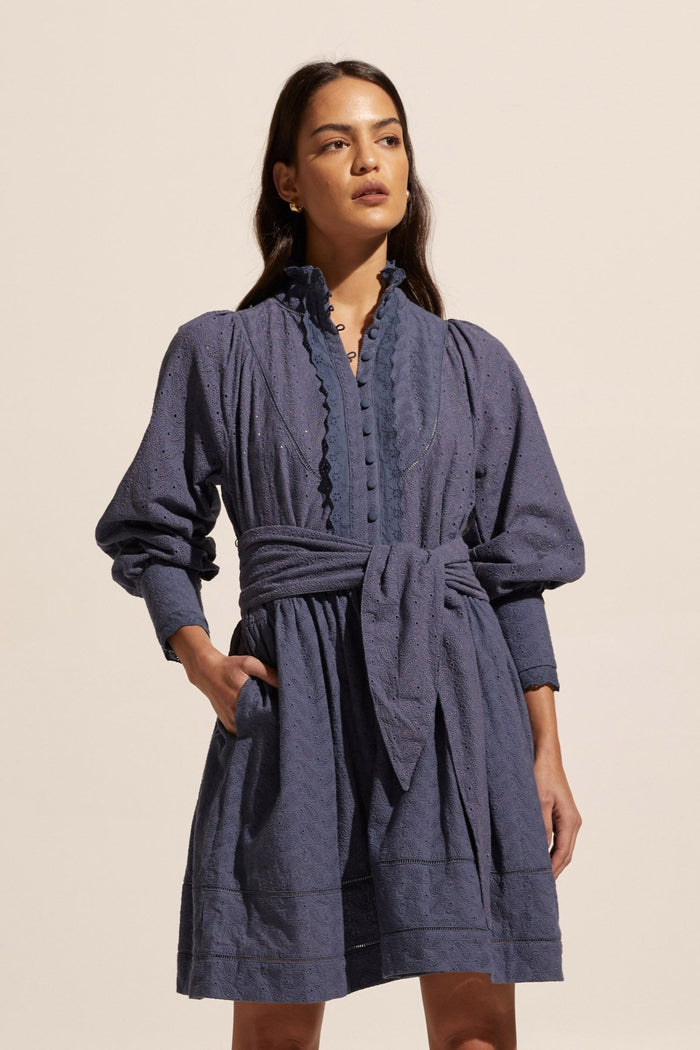 Valour Dress in Harbour