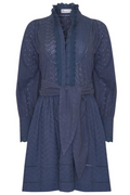 Valour Dress in Harbour