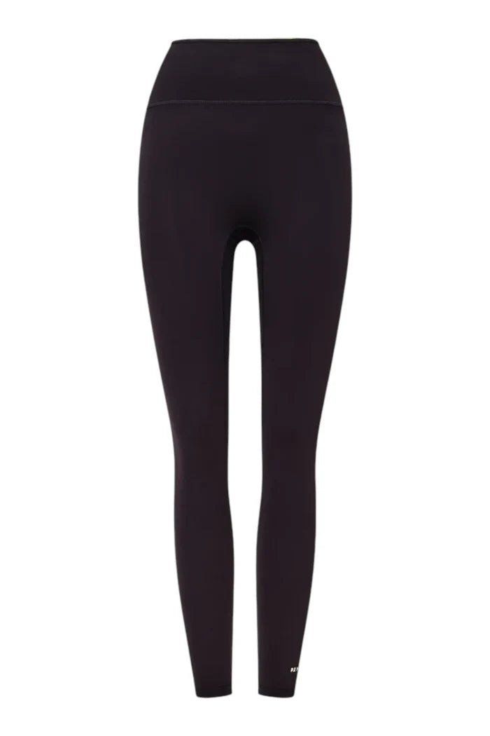 Vita Full Length Legging | Black Bean/Soft Yellow