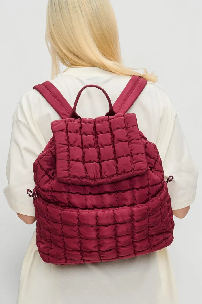 Vitality Backpack | Burgundy