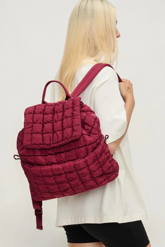 Vitality Backpack | Burgundy