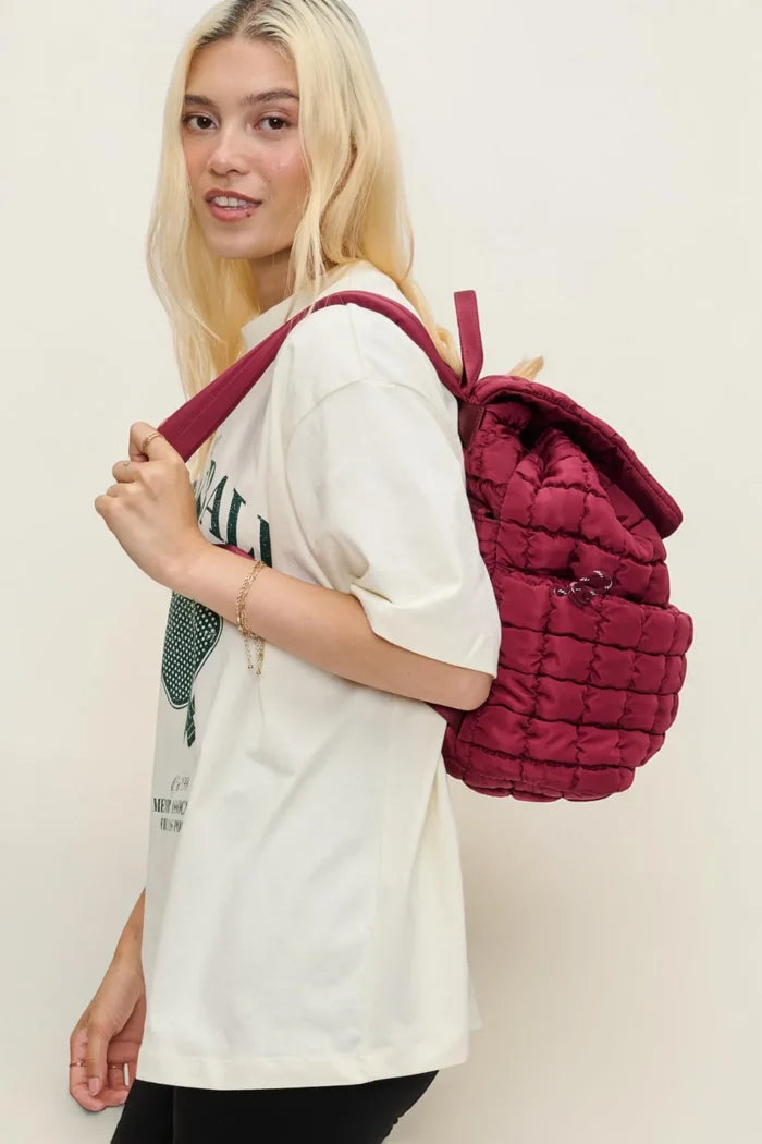 Vitality Backpack | Burgundy