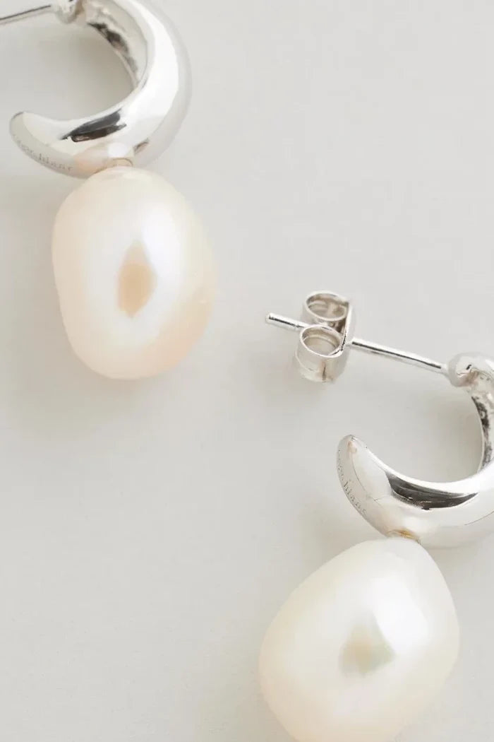 Water Earrings | Silver