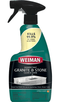 Weiman Granite and Stone Daily Clean & Shine Disinfecting Spray, 16 Ounce,  Fresh Citrus Scent