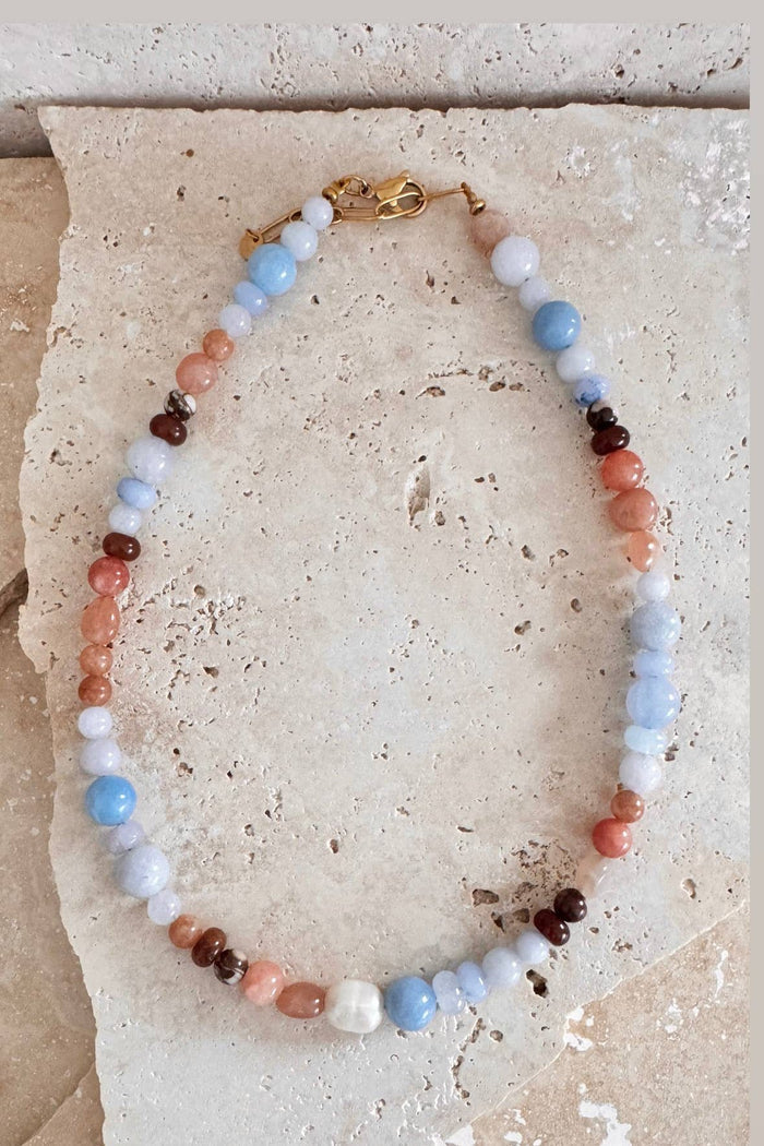 Whisper Pearl & Stone Bracelet