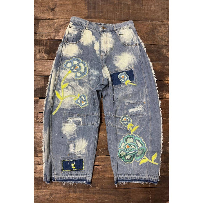 Wildbloom Barrel Jeans