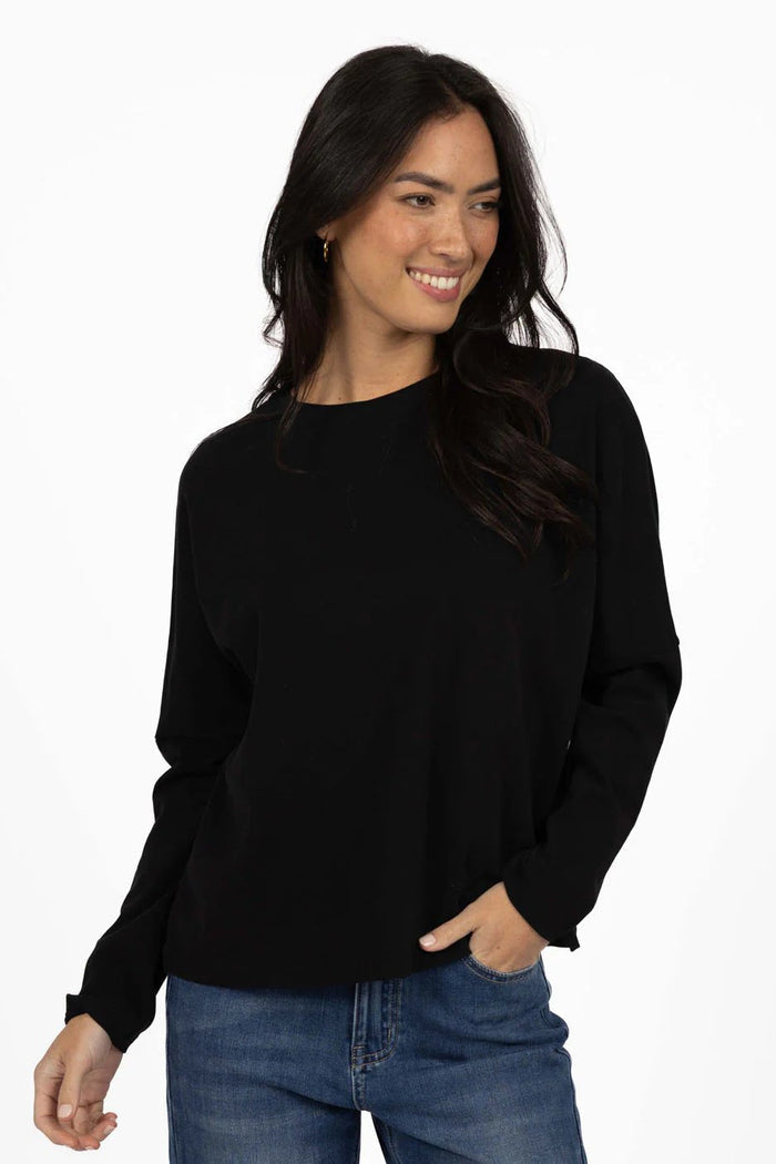 Wildfire L/S Tee | Black